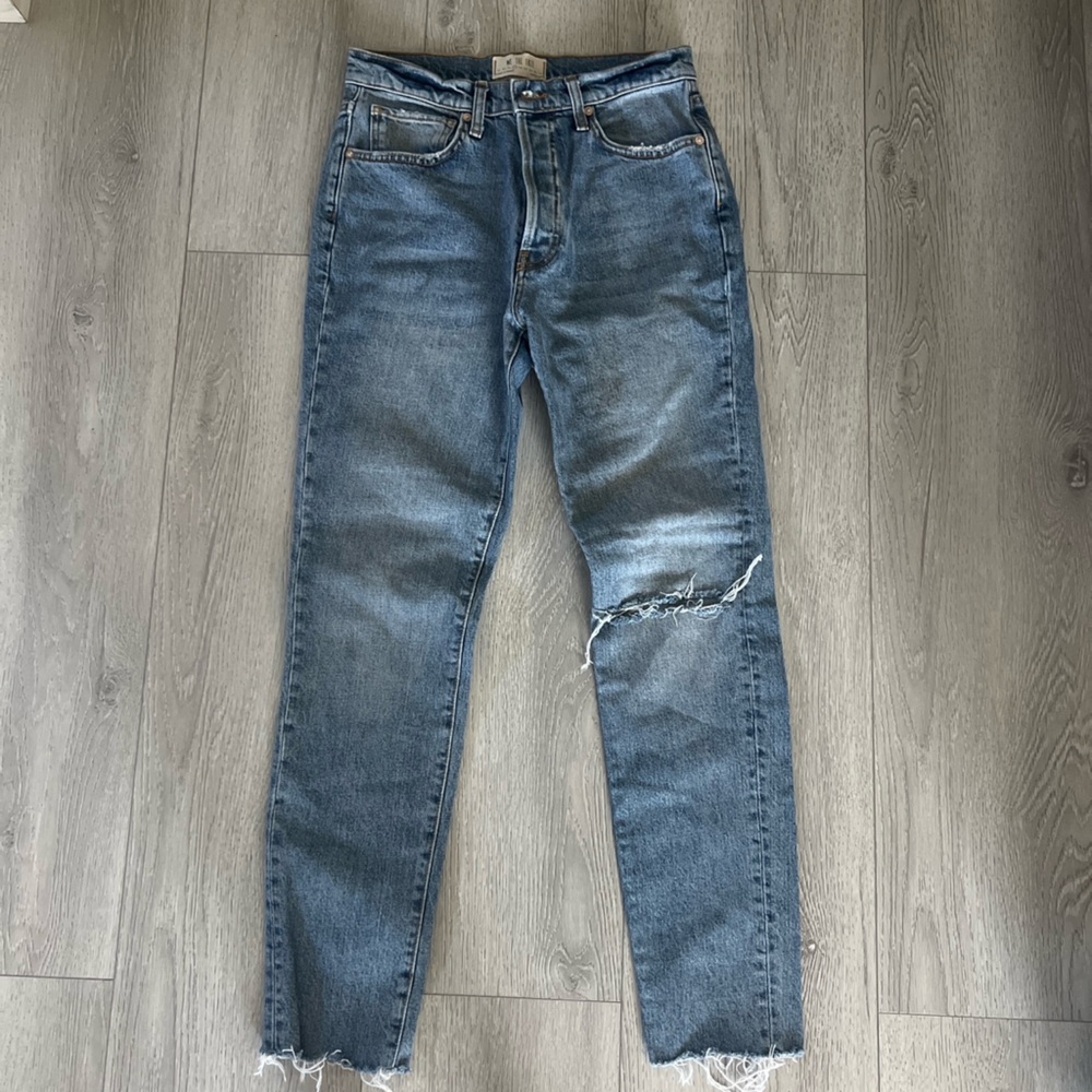 Blue Women's High-Rise Slim/Skinny Jeans